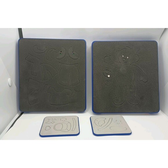 Stampin Up Sizzix Bigz Build A Bear Lot Beary Essentials Beary Girl Boy BAB - Picture 1 of 6